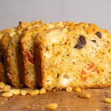 Savory Tomato Black Olive Quick Bread