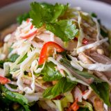 Southeast Asian Chicken Salad Cashews Coconut