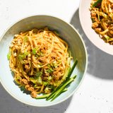 Spicy Pork Peanut Noodles