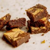 Tahini Swirl Brownies