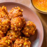 Thai Corn Fritters Sweet Chili Sauce