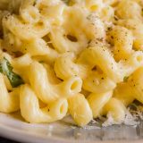 Three Cheese Pasta Basil Black Pepper