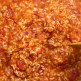 Tomato Rice with Oregano Feta FB