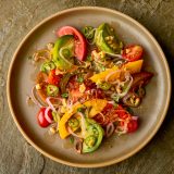 Tomato Salad Shallots Peanuts