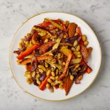 White Beans Carrots Roasted Orange Vinaigrette