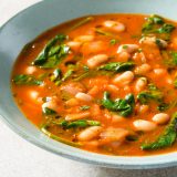 Yasmin Fahrs Tomato White Bean Spinach Soup