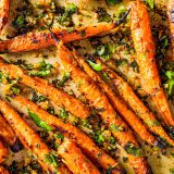 Yogurt Roasted Carrots Warm Spices