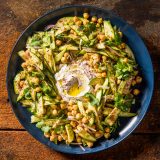 Zucchini Chickpea Salad Tahini Yogurt
