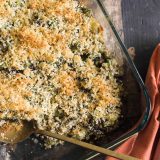 ligurian-potato-green-bean-mushroom-gratin