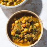 Moroccan beef tomato and chickpea stew harira v