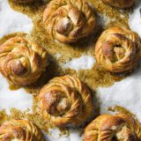 Swedish cardamom buns kardemummabullar v