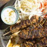 Turkish minced meat kebabs v