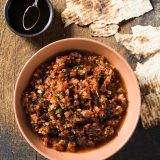 Turkish tomato red peper dip v