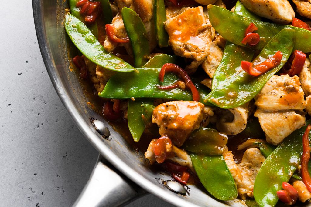 Spicy Stir-Fried Chicken and Snow Peas - Milk Street