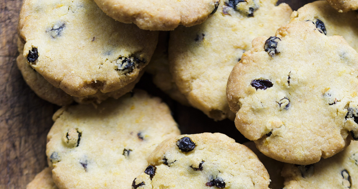 Venetian Cornmeal and Current Cookies (Zaletti) Venetian Cornmeal and Current Cookies (Zaletti)