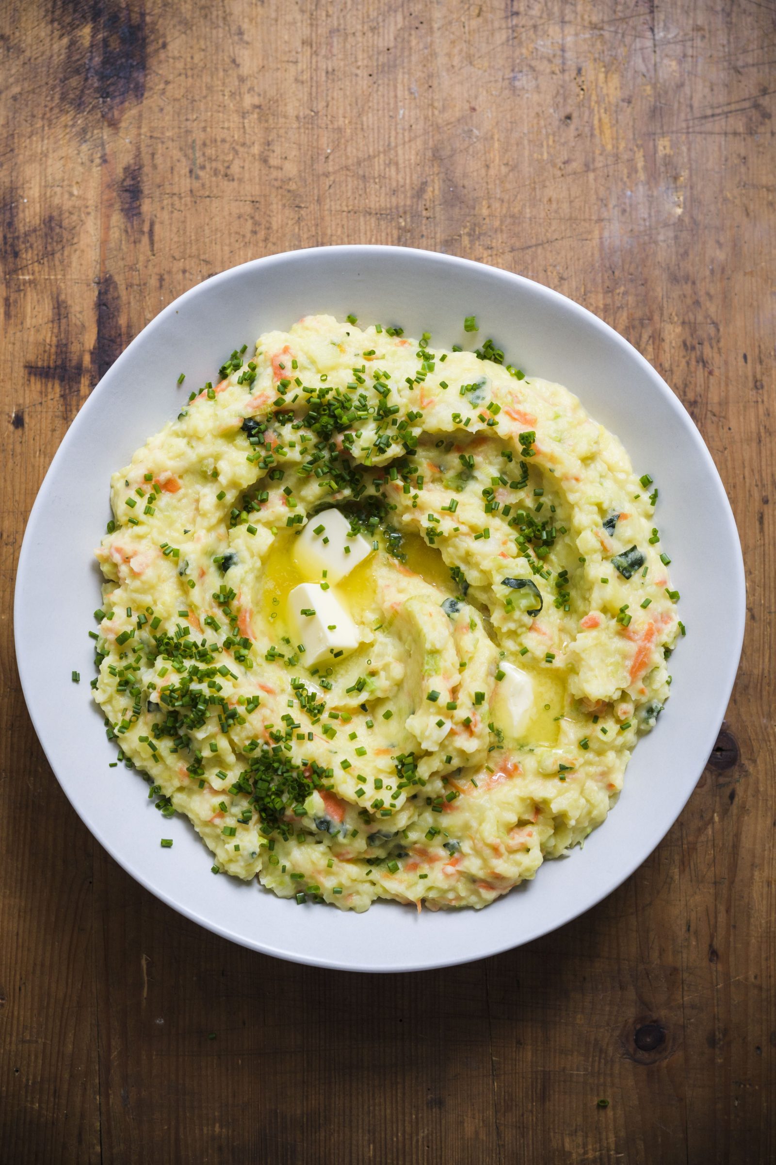 Belgian Mashed Potatoes with Winter Vegetables (Stoemp)