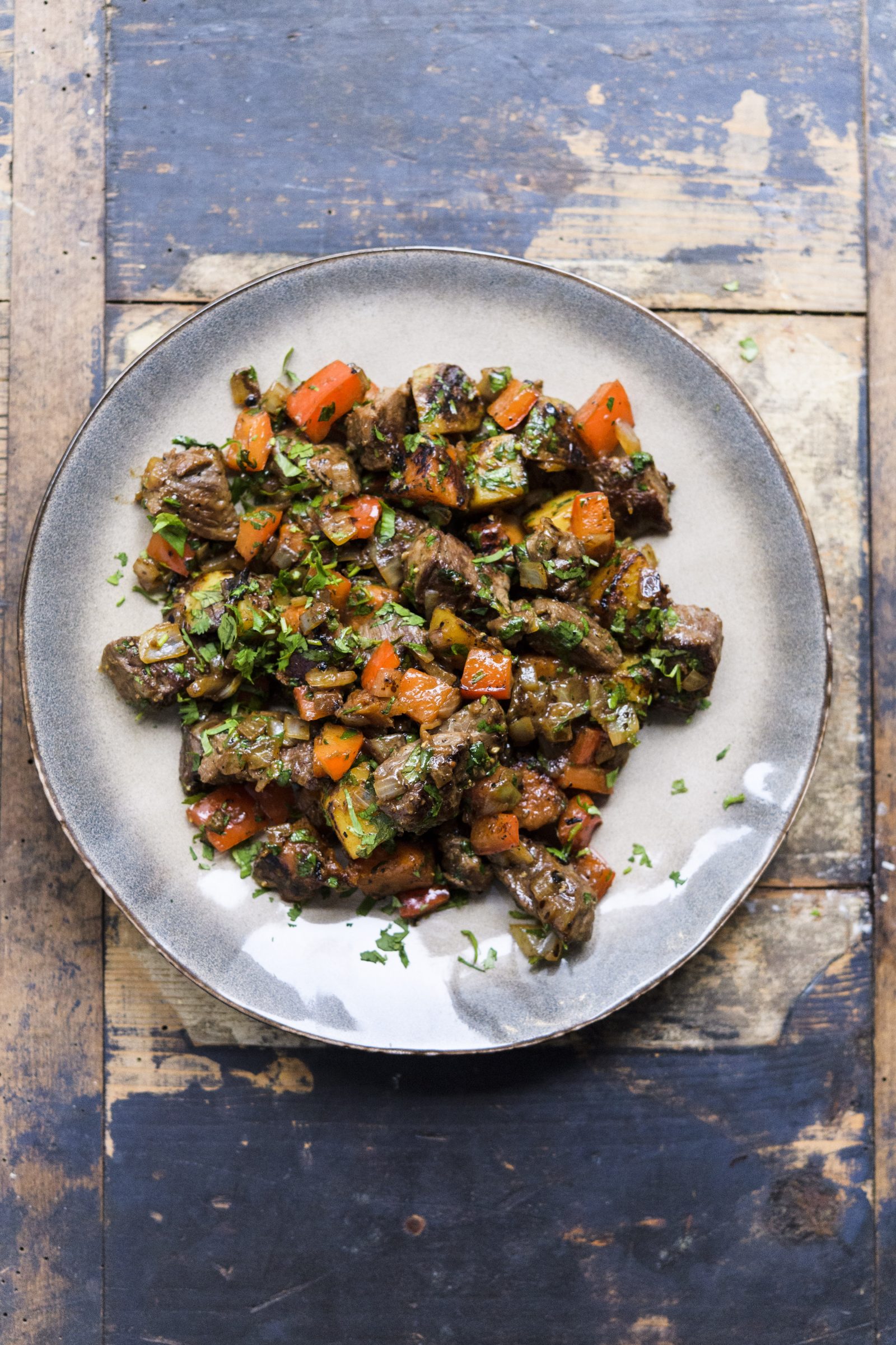 Cantonese-Style Black Pepper Beef and Potatoes