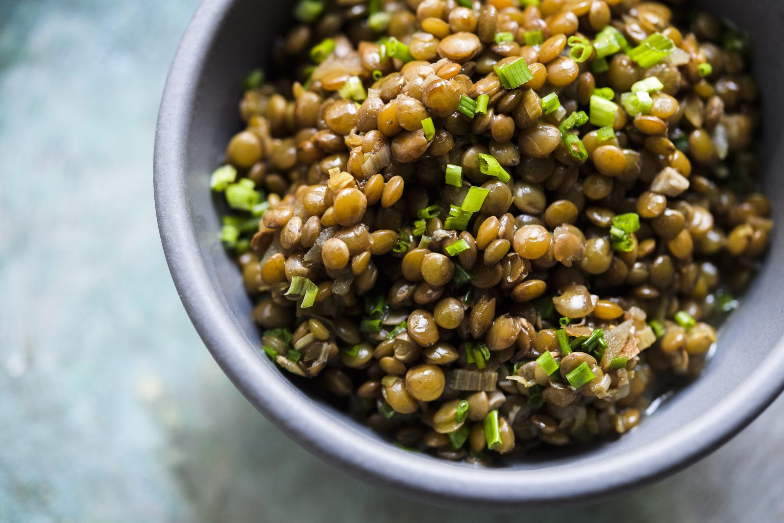 Cider-Braised Lentils with Leeks