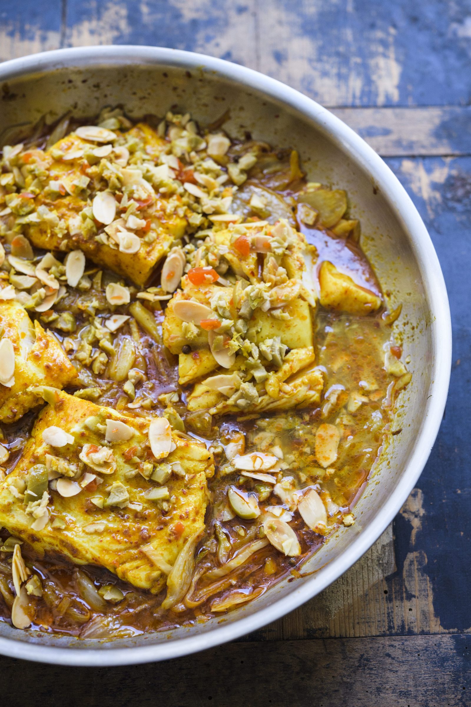 Cod and Harissa Tagine