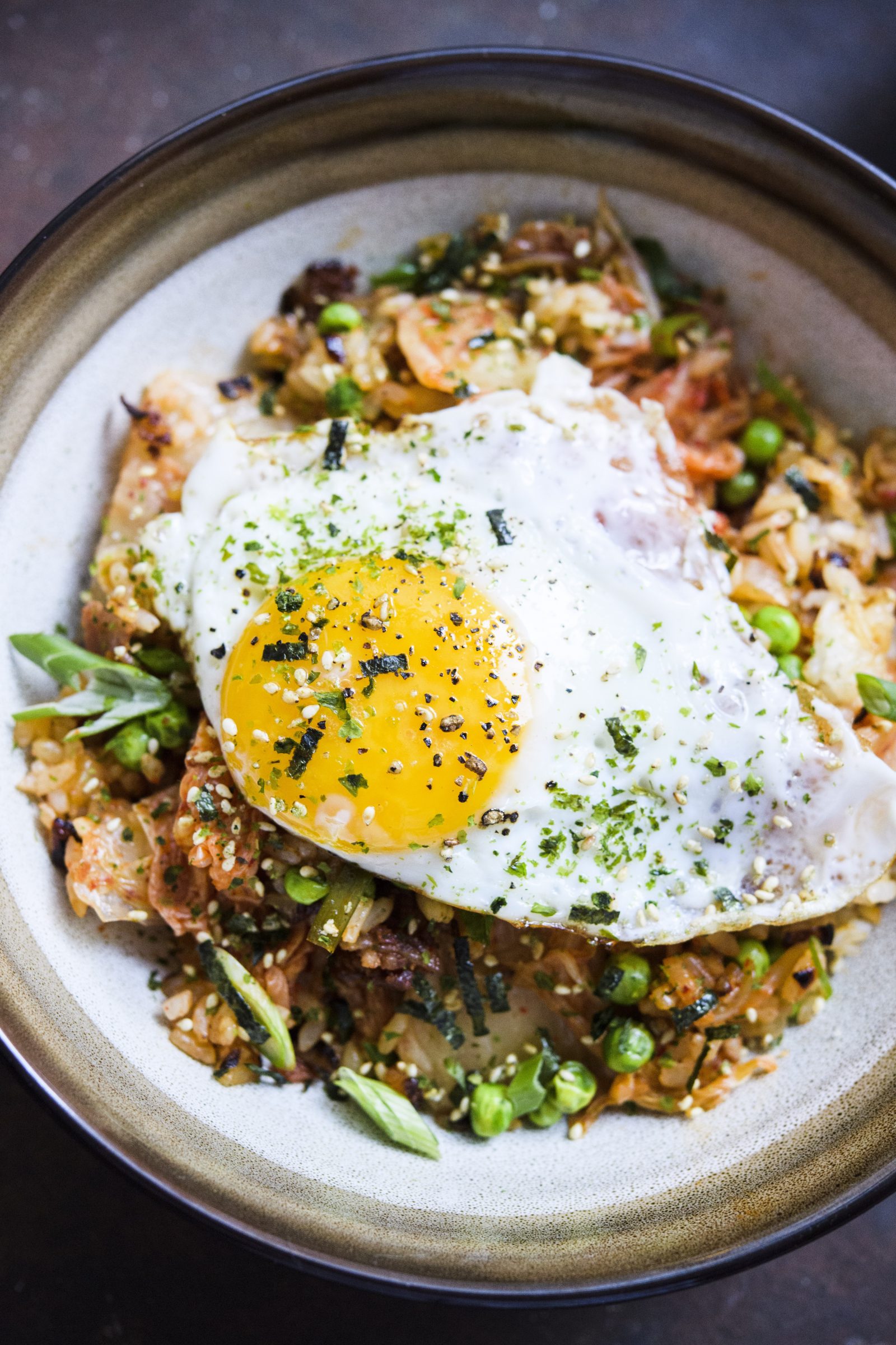 Kimchi and Bacon Fried Rice