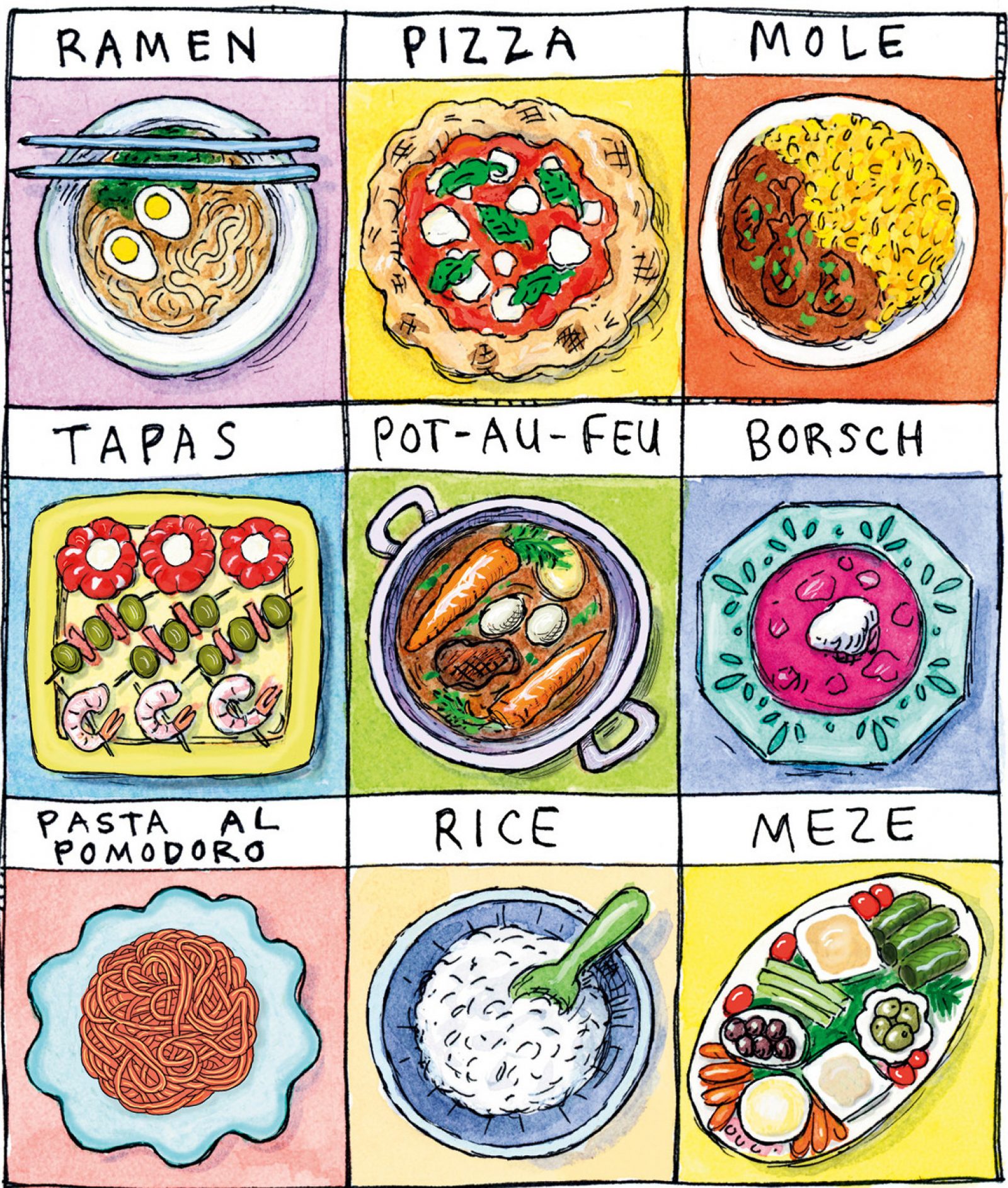 NATIONAL DISH by Anya von Bremzen Jacket Art 1