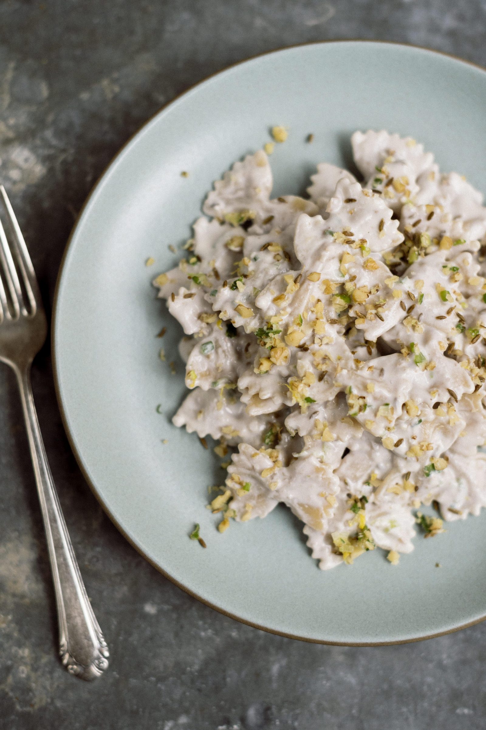 Pasta with Tahini-Yogurt Sauce