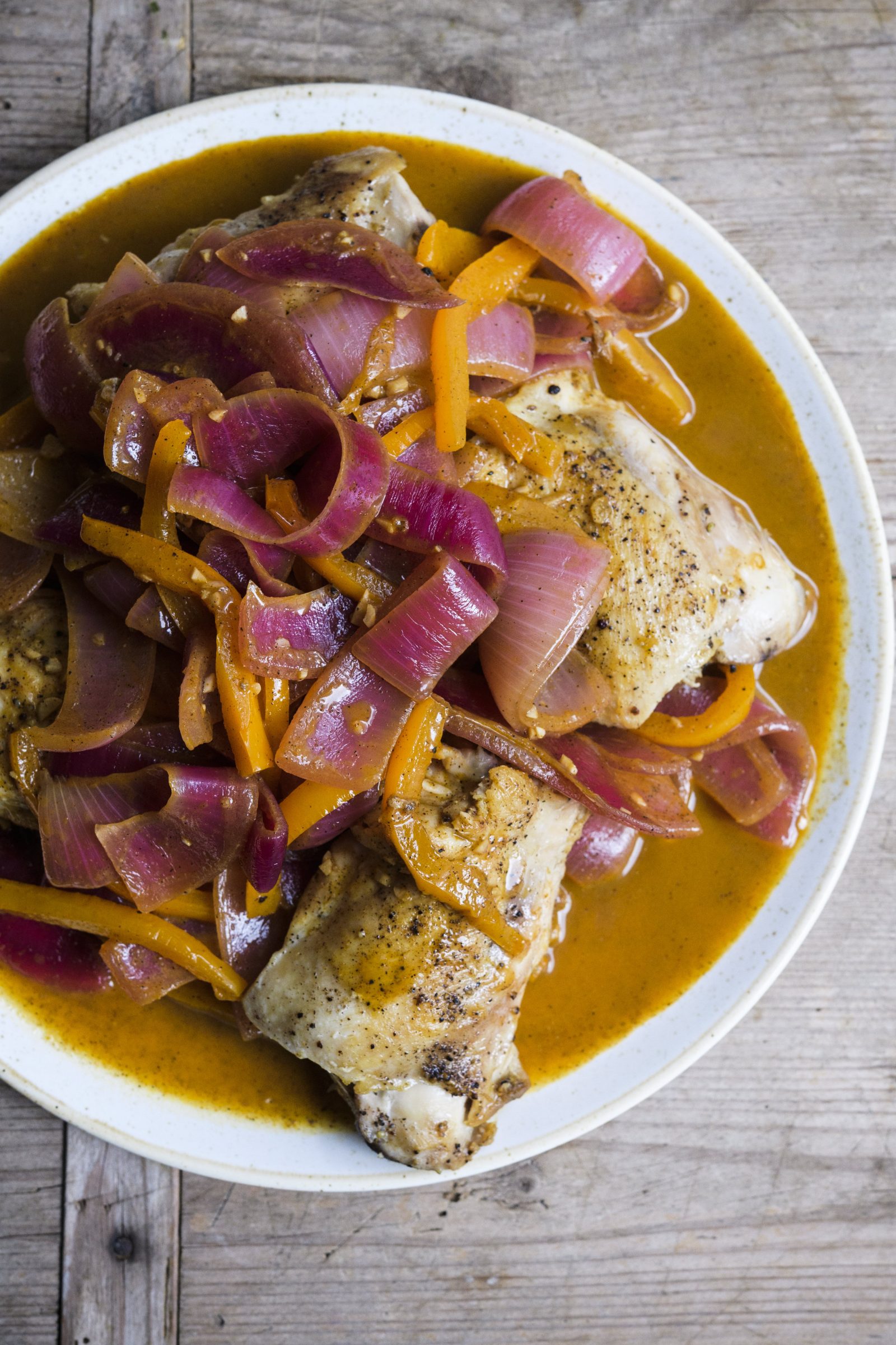 Peruvian Chicken Escabèche