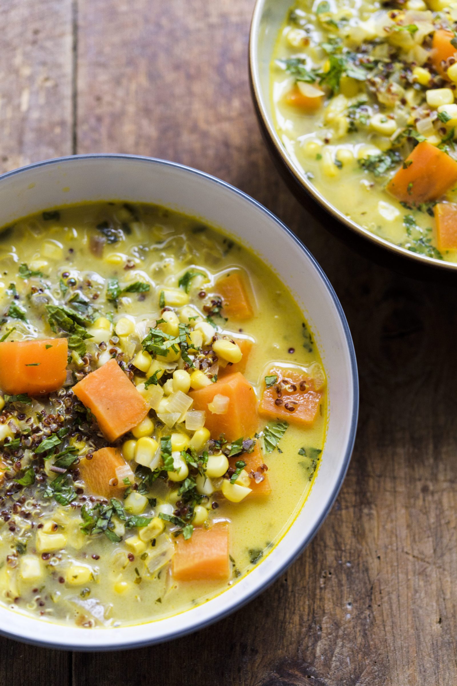 Peruvian Quinoa and Corn Chowder (Chupe de Quinoa)