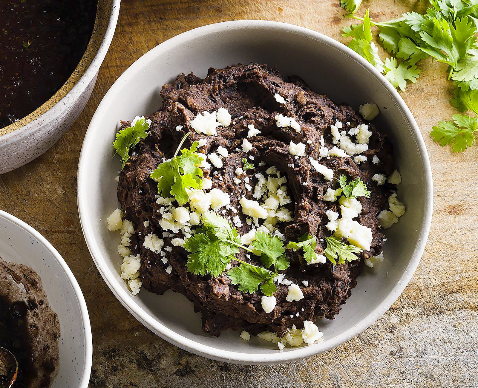 simple black beans variations
