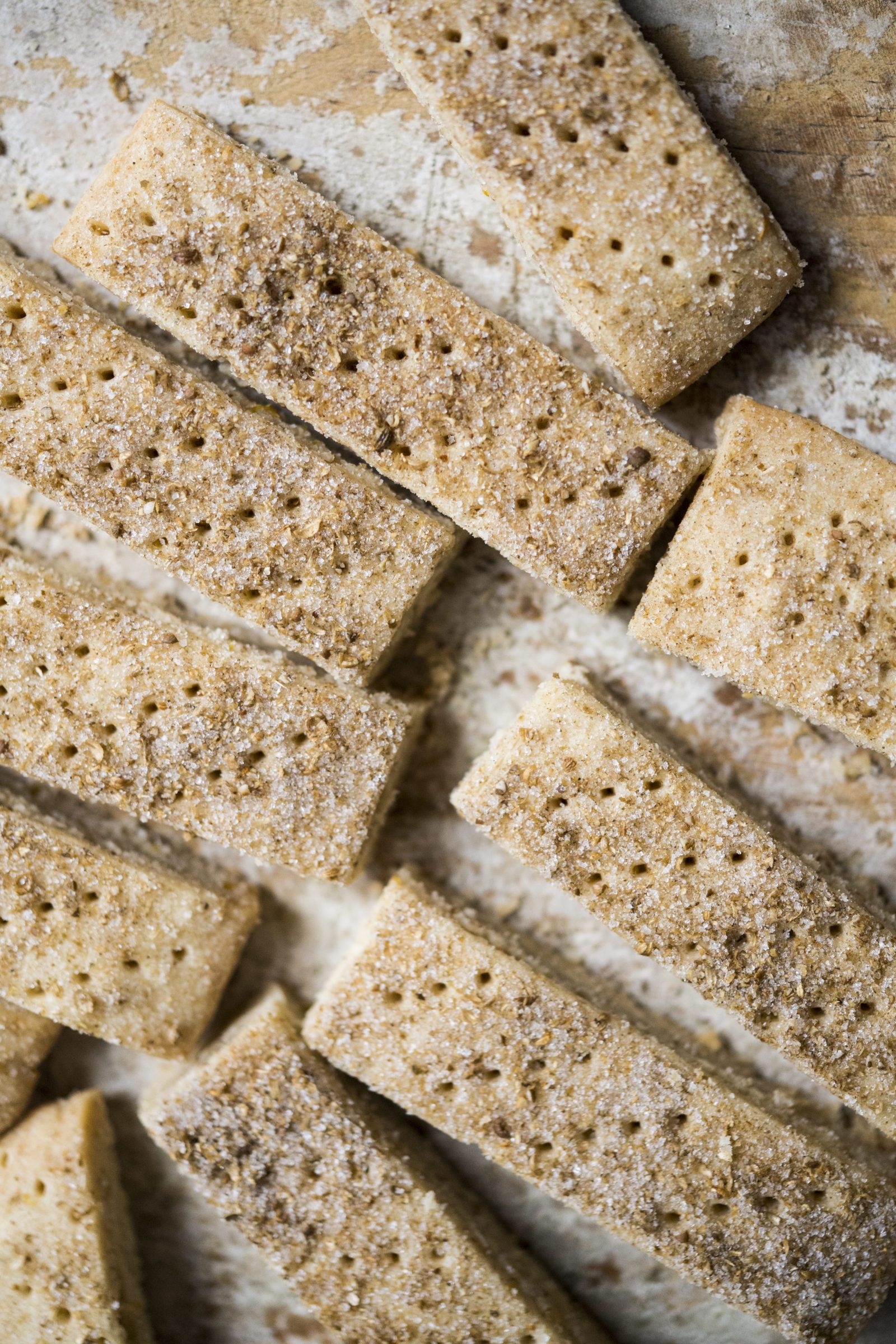 Spiced Orange Shortbread