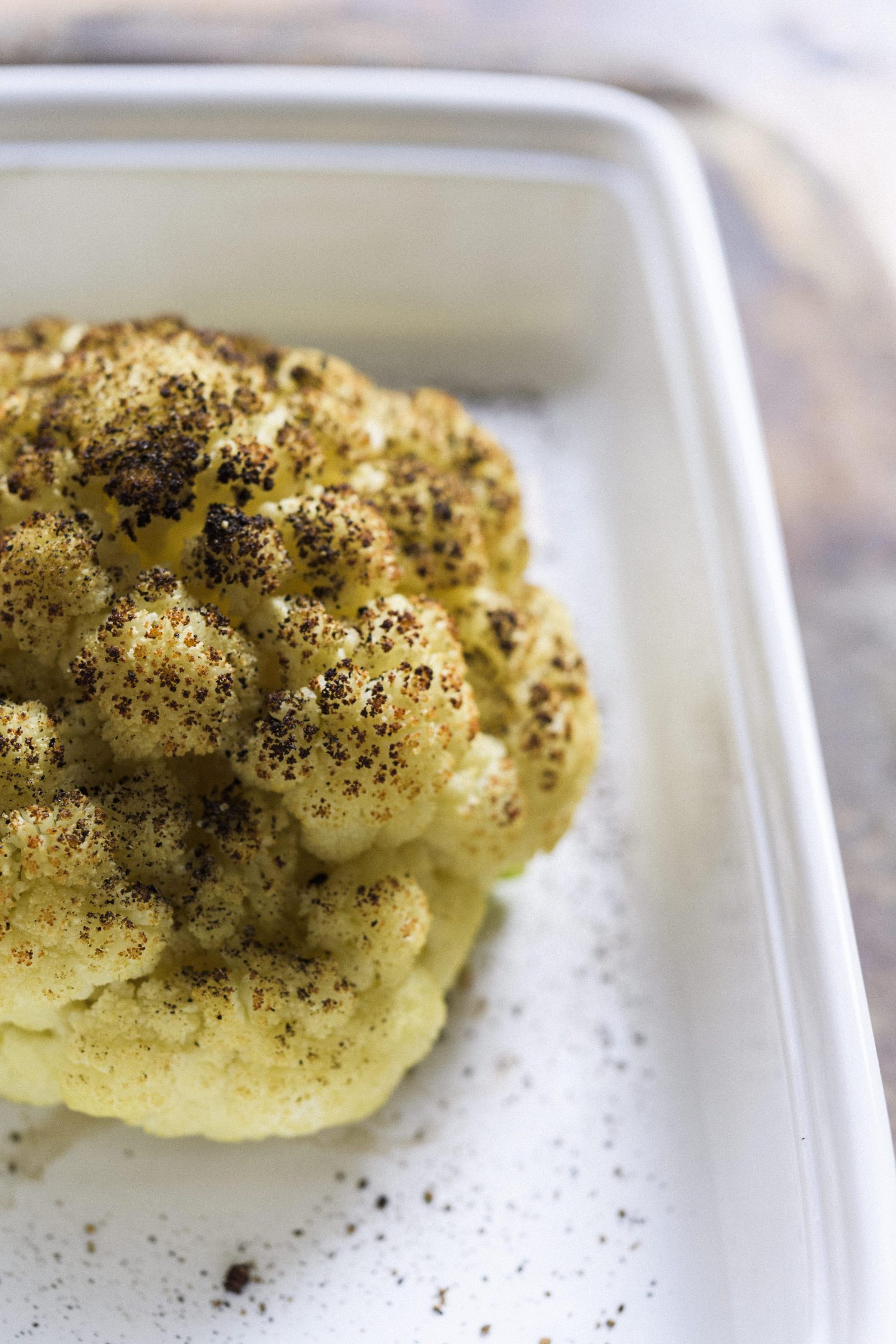 Whole-Roasted Cauliflower