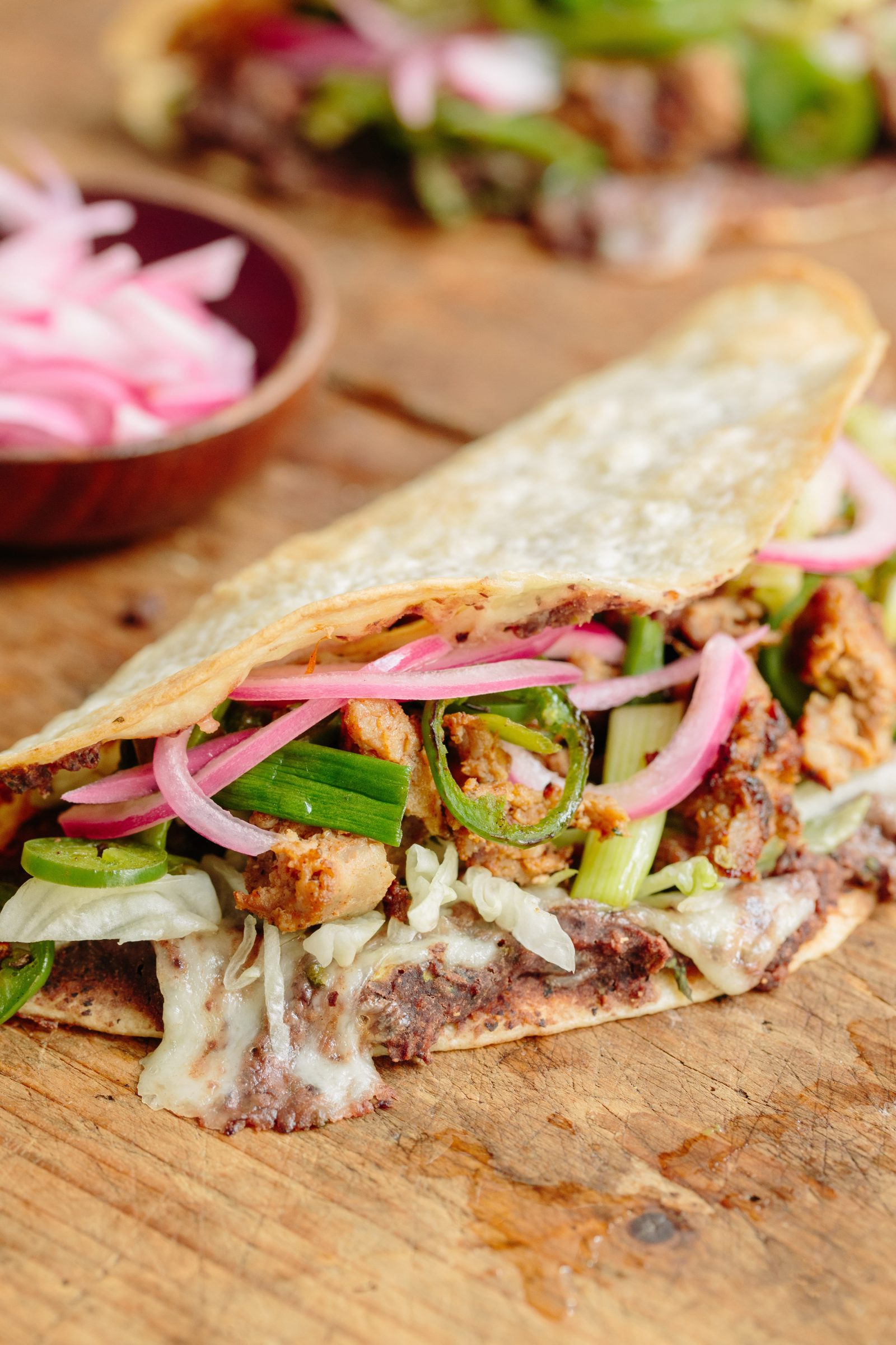 black-bean-puree-quesadilla-mexico-oaxaco