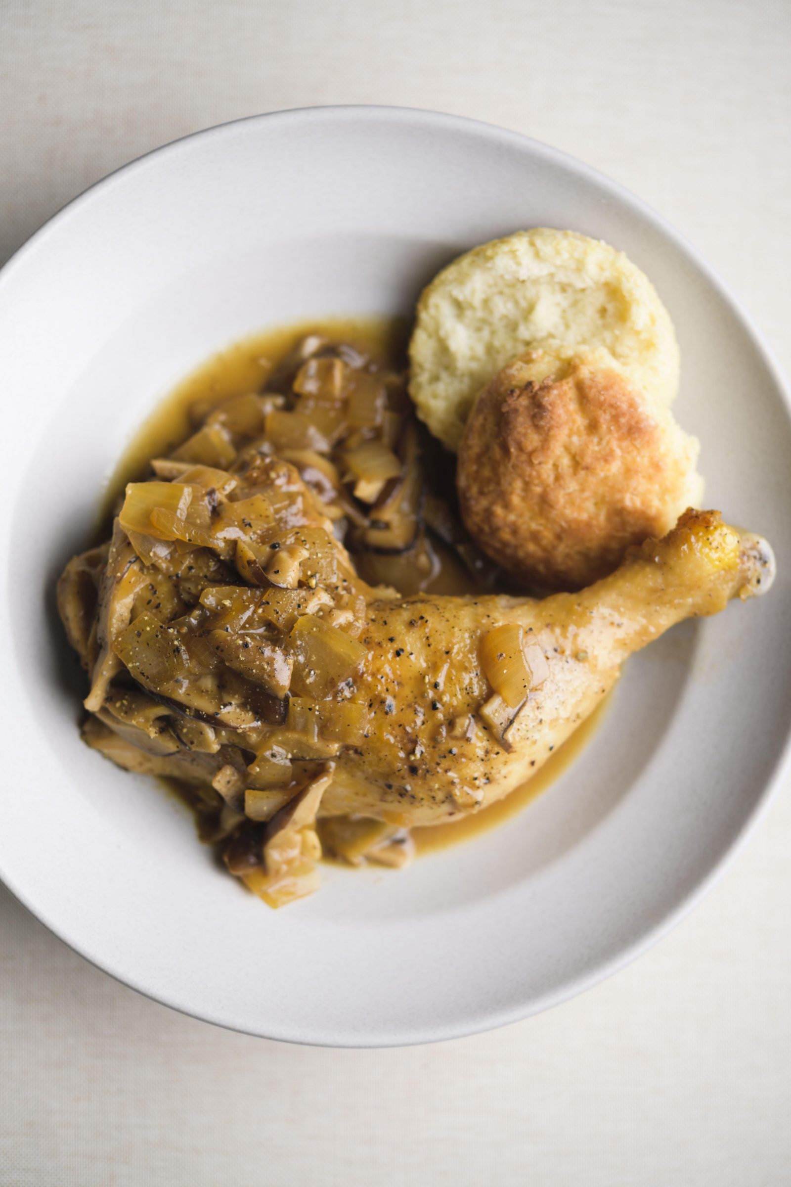 bourbon-miso-smothered-chicken