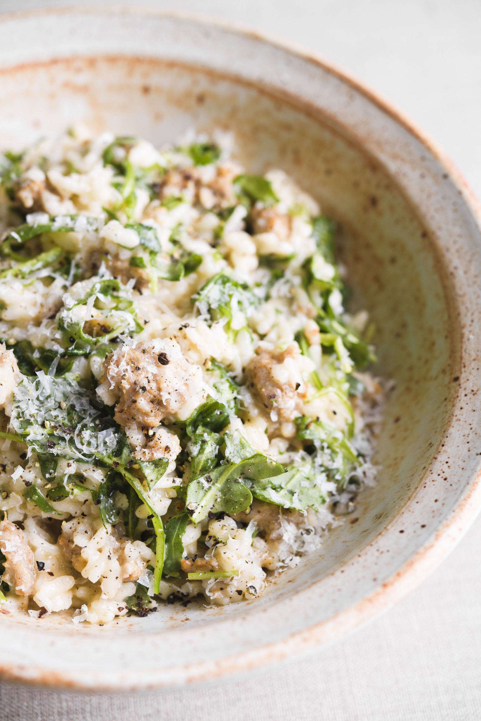 sausage-arugula-risotto-fast-slow-v