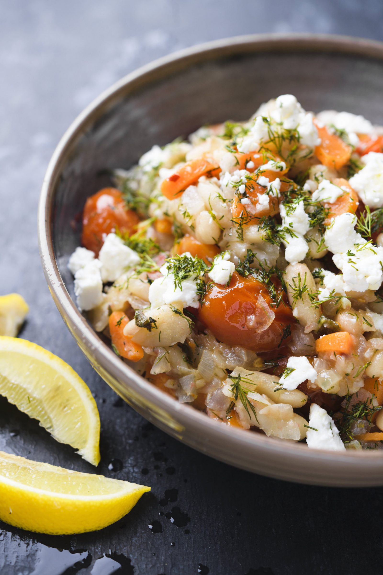 white-beans-cherry-tomatoes