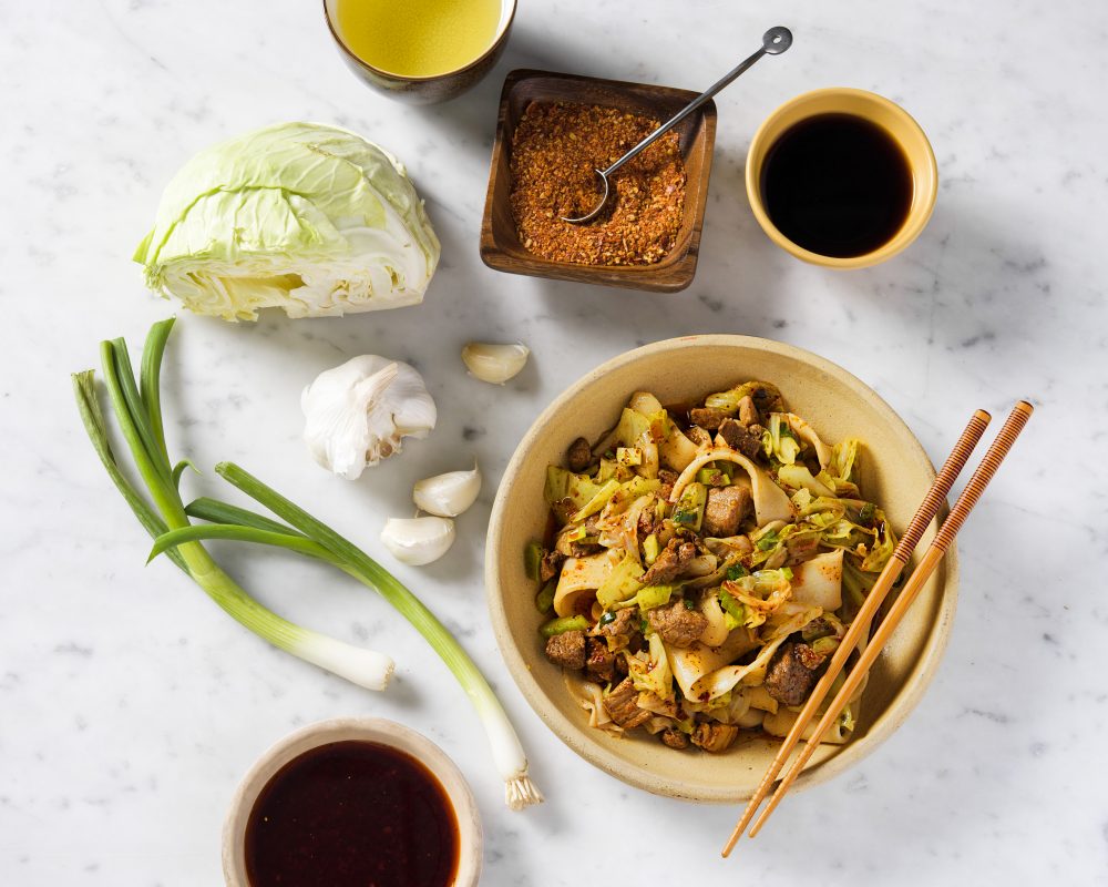 Make hand-pulled noodles at home with this kit