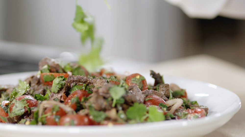 A Spicy and Sweet Steak Salad from Thailand
