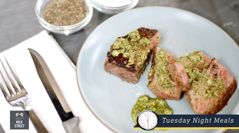 A Steak Dinner in Less than 45 Minutes