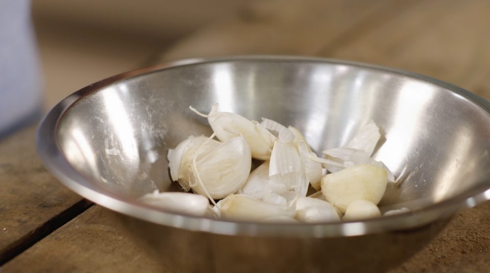 An Easier Way to Peel Garlic