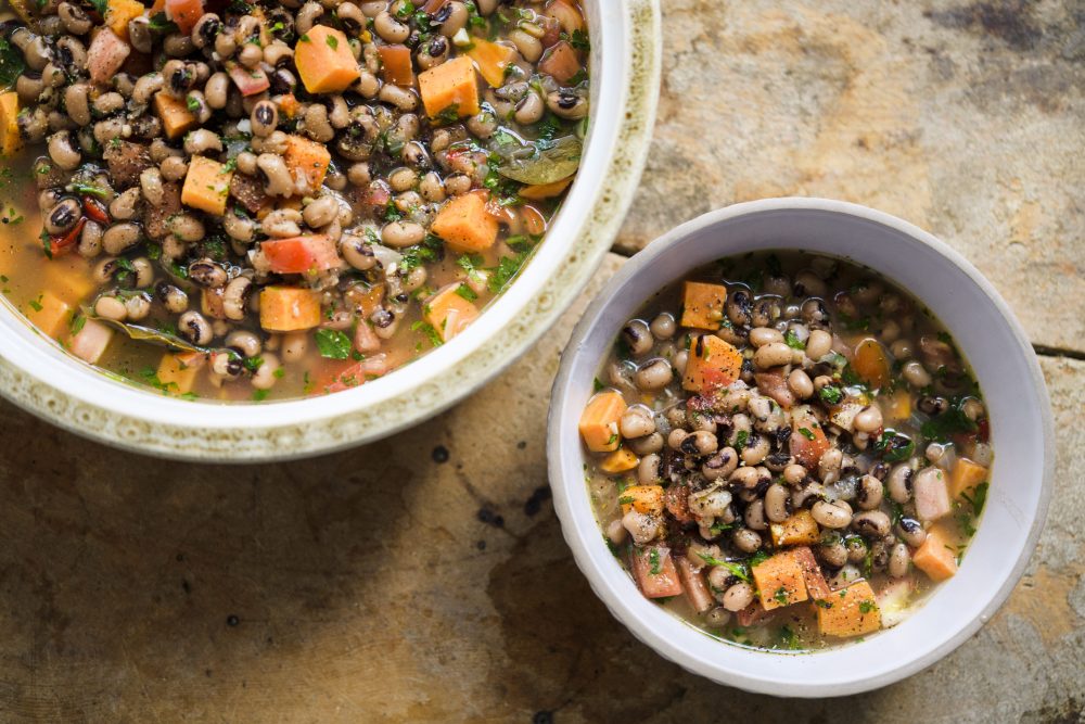 Black-Eyed Pea and Sweet Potato Stew