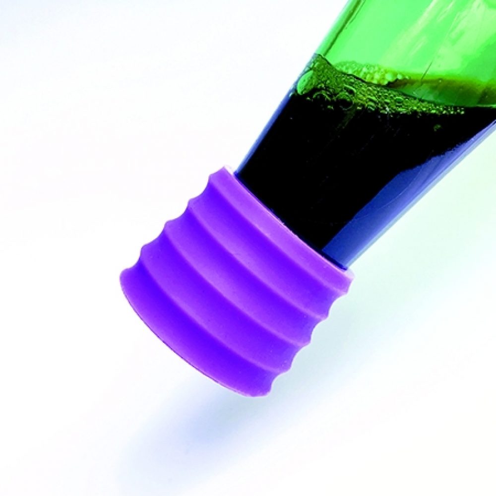 Don't sweat a lost cap with these silicone stoppers.