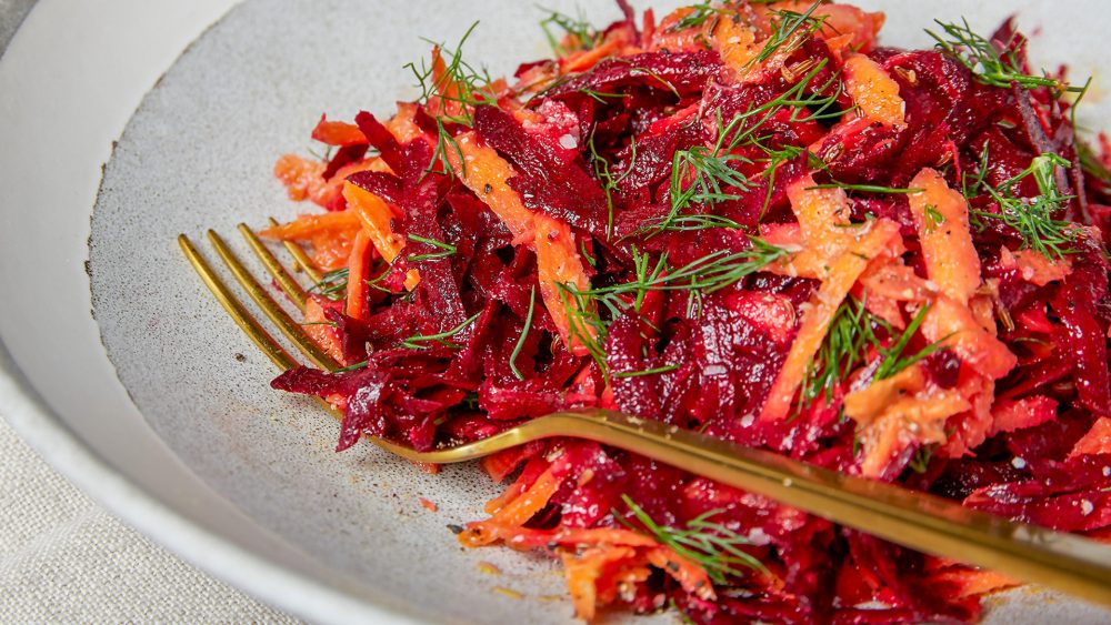 Break Out the Box Grater for This Punchy Beet and Carrot Salad 1