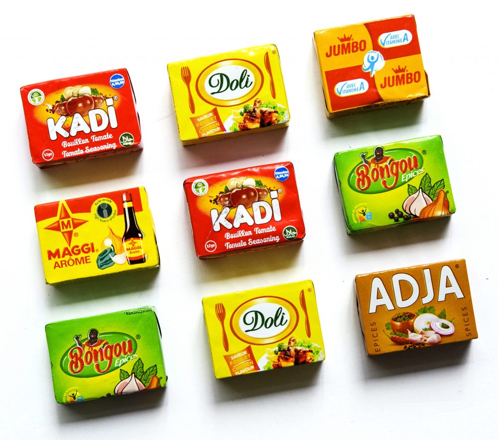 In West Africa's culinary arsenal, bouillon cubes add instant complex flavor (and no shame) to many dishes.