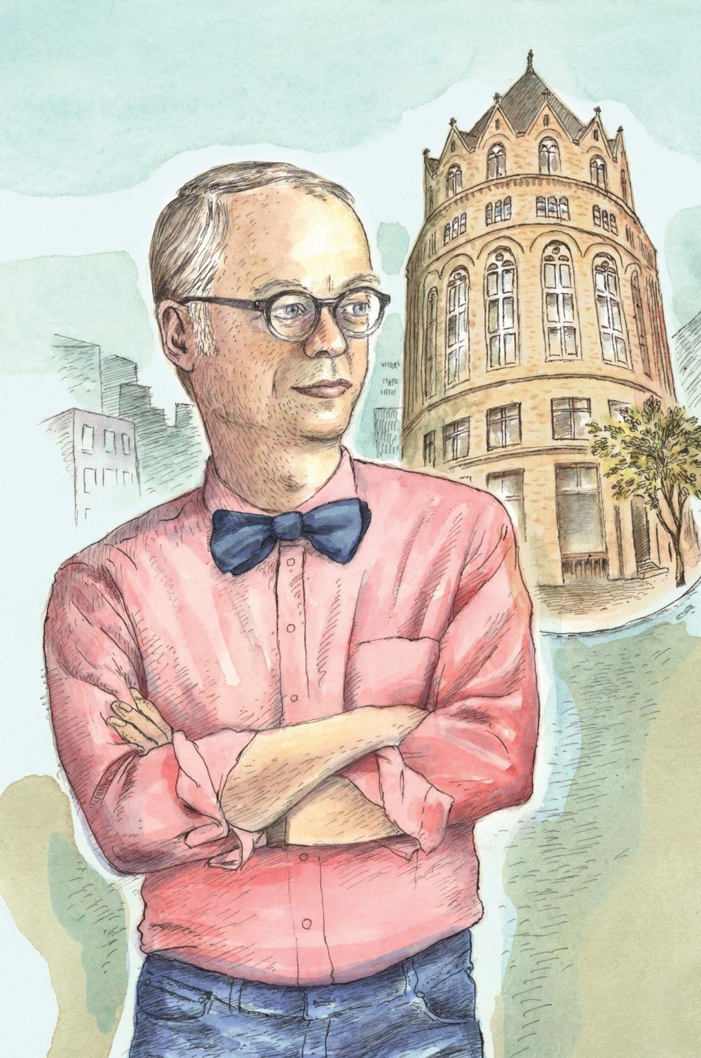 Christopher Kimball Illustration