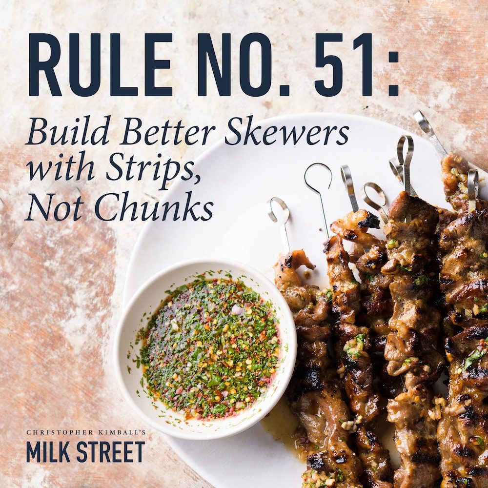 Christopher Kimballs Milk Street New Rules Skewers