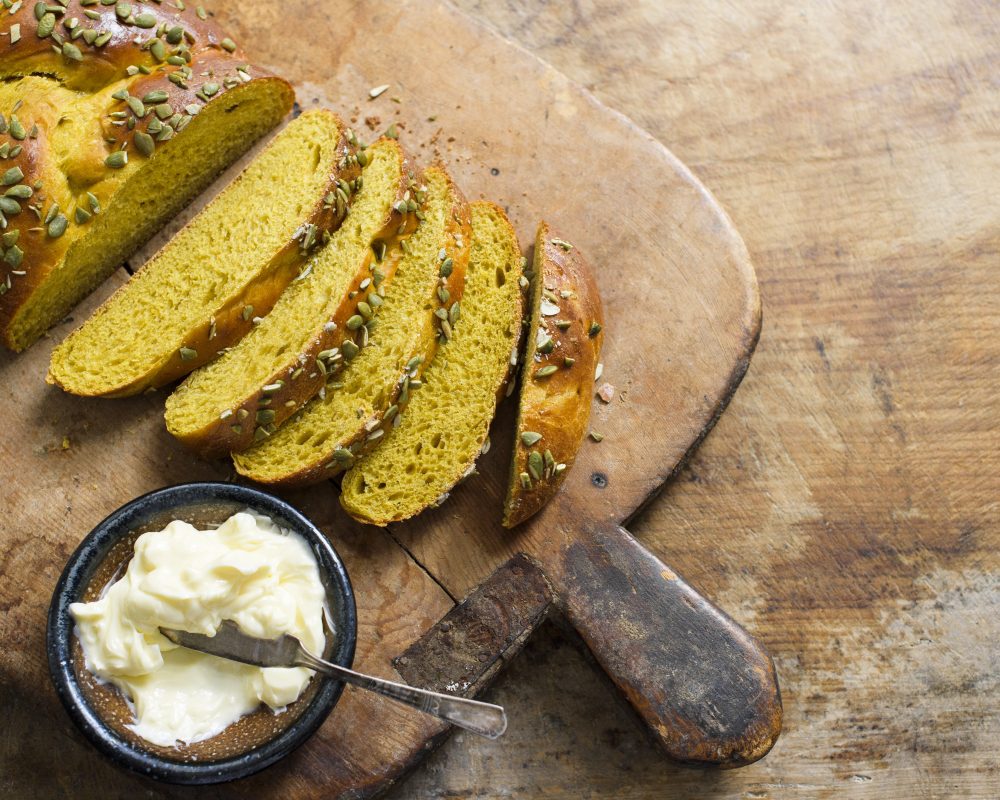 German style winter squash bread