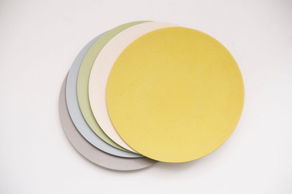 These Dutch-made plates have plenty of visual and textural appeal.