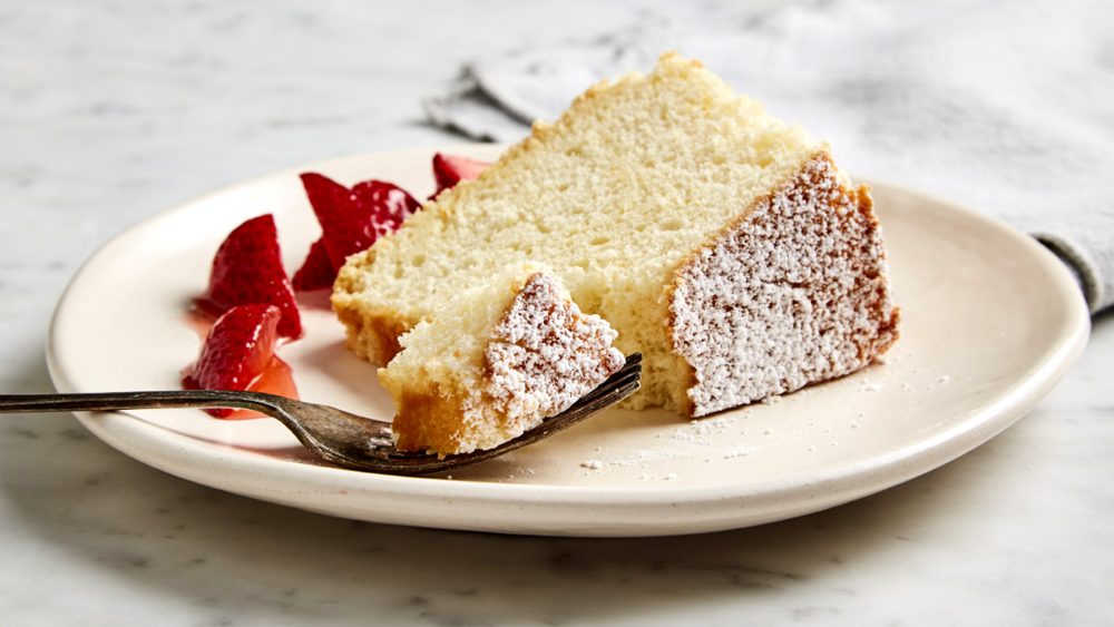 Hot Milk Sponge Cake Slice FB