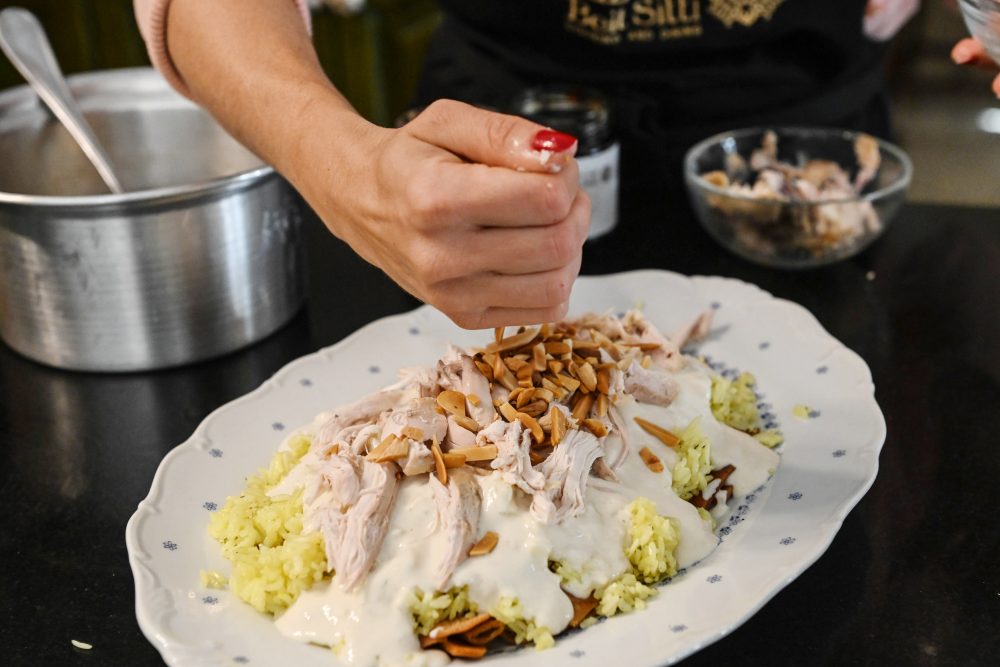 Hummus Fatteh i39 Up Close
