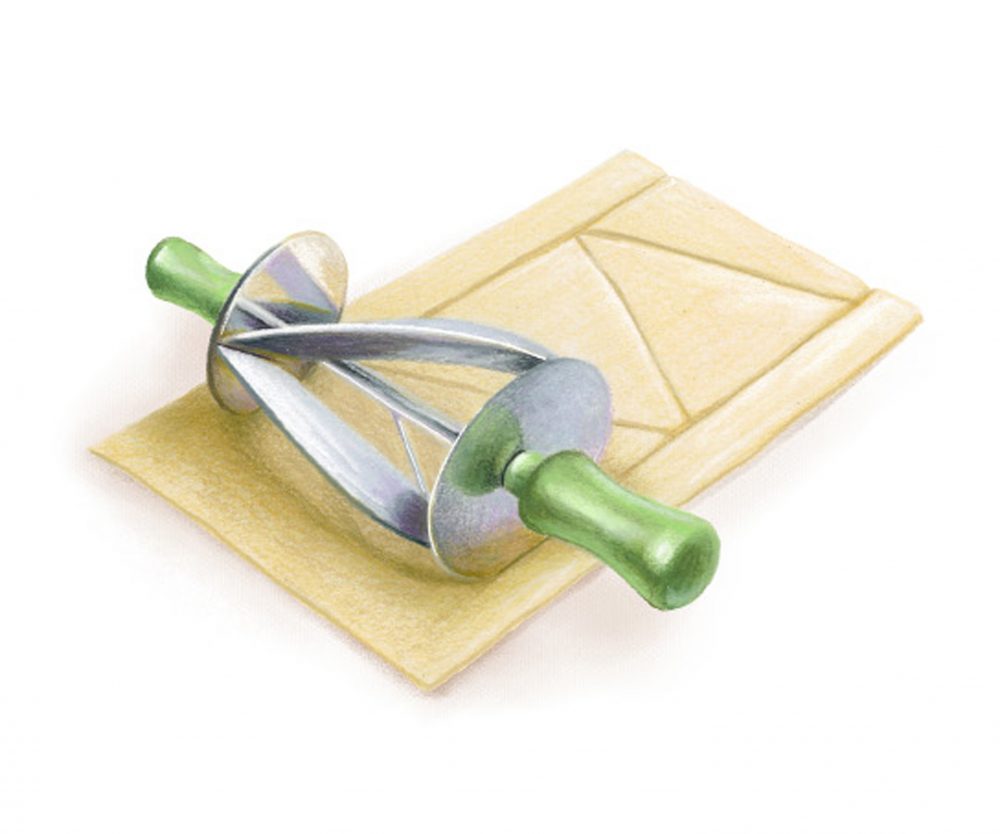 Illustration i45 Croissant Rolling Pin